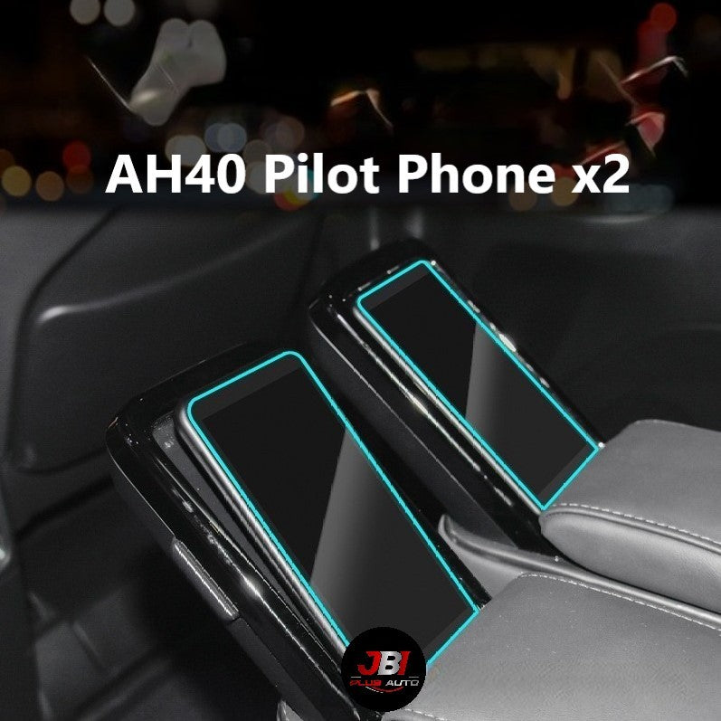 For Toyota Alphard Vellfire AGH40 AH40 Tempered Glass Anti Glare Screen Protector For Car Player