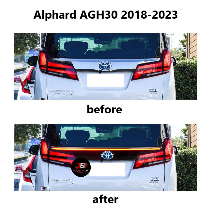 Toyota Vellfire Alphard AGH30 2018 2023 Dynamic Rear Centre Garnish