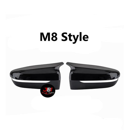 For BMW G20 G22 3 Series 4 Series Side Mirror Cover Caps Gloss Black Replacement