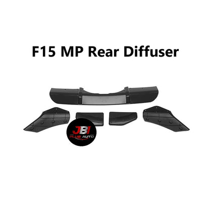 For BMW F15 M Performance Front Lip F15 Bodykit ABS Gloss Black Ready