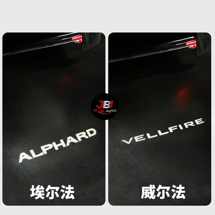 Toyota Alphard Vellfire AH40 AGH40 Rear Bonnet LED Light Projection Light Warning Light