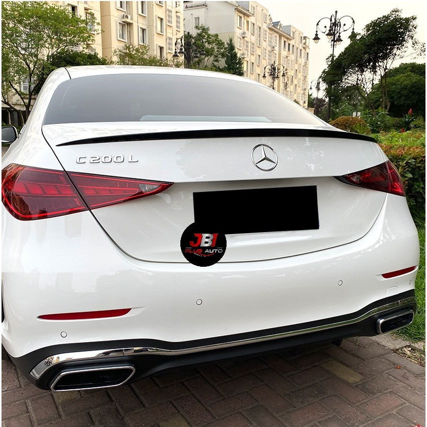 For Mercedes Benz W206 C class AMG Spoiler C43 Style Spoiler 2022+