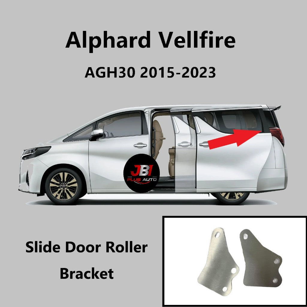 For Toyota Alphard Vellfire ANH20 AGH30 Slide Door Roller Bracket Alphard Vellfire Accessories