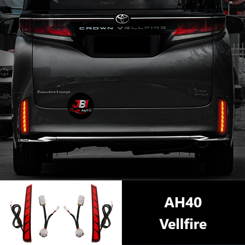 Toyota Alphard Vellfire AGH40 AH40 LED Reflector Brake Running Light Lamp