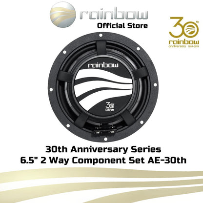 Rainbow Audio 6.5" 2 Way Component Car Speaker With Ambient Light Enclosure 30th Anniversary Series AE-30TH