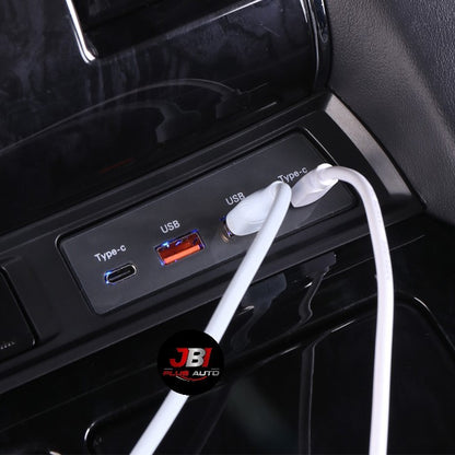 Toyota Alphard Vellfire AGH30 Middle Front Row Armrest USB Type-C Adaptor 45W Fast charging