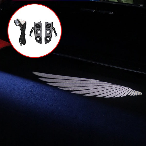 Toyota Alphard vellfire AGH40 2023-2025 car angel wing welcome light
