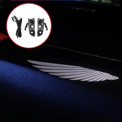 Toyota Alphard vellfire AGH40 2023-2025 car angel wing welcome light
