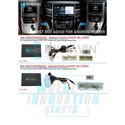 DYNAVIN Most Box Module System For Maintain JBL Sound System Alphard Vellfire Harrier