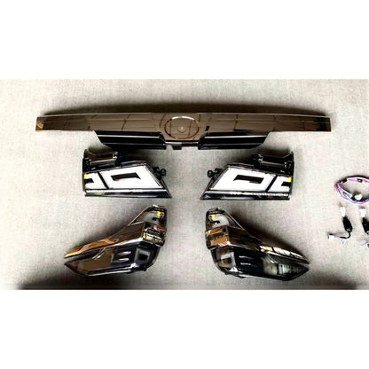 Toyota Vellfire AGH30 AGH35 tail lamp with chrome handle cover 15-18