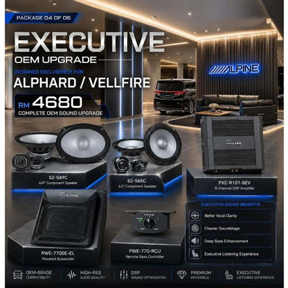 Toyota Alphard Vellfire Alpine Sound System