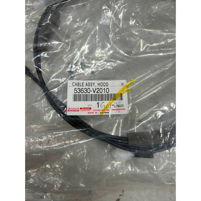 Toyota Genuine Hood Release Cable Assy Front Bonnet Opener Cable 53630-V2010 Original