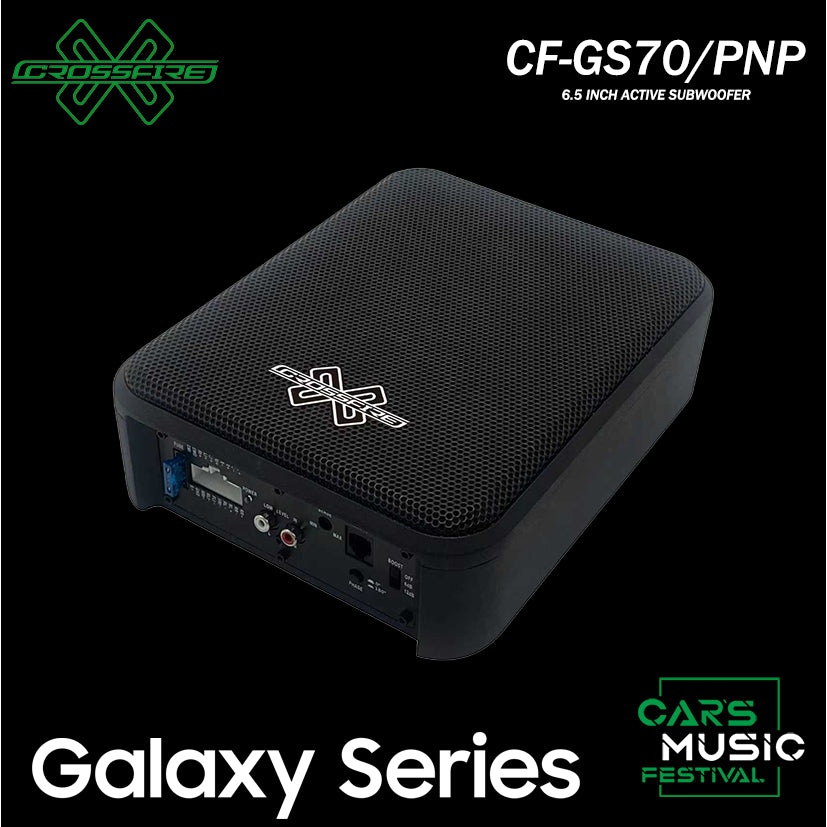 Crossfire 6.5" PLUG & PLAY ACTIVE SUBWOOFER CF-GS70/PNP