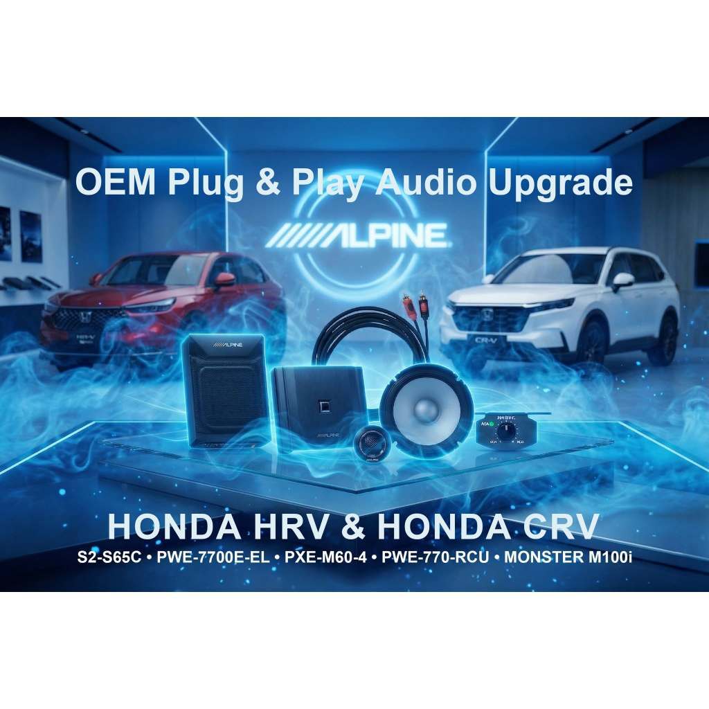 𝗛𝗼𝗻𝗱𝗮 𝗛𝗥-𝗩 𝗛𝗼𝗻𝗱𝗮 𝗖𝗥-𝗩 𝗙𝗨𝗟𝗟 𝗢𝗘𝗠 𝗣𝗟𝗨𝗚 𝗣𝗟𝗔𝗬 Alpine Sound System