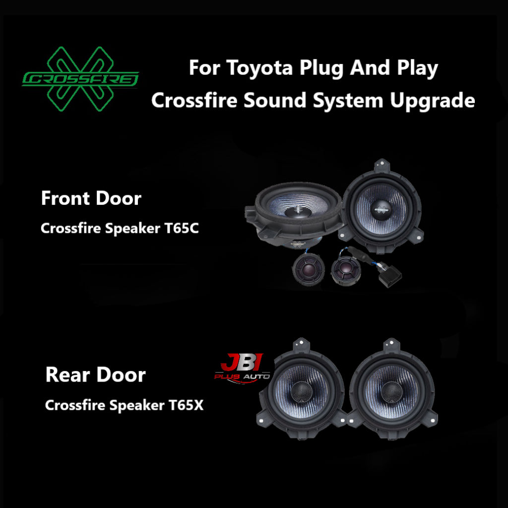 For Toyota Plug And Play Crossfire sound System OEM Speaker