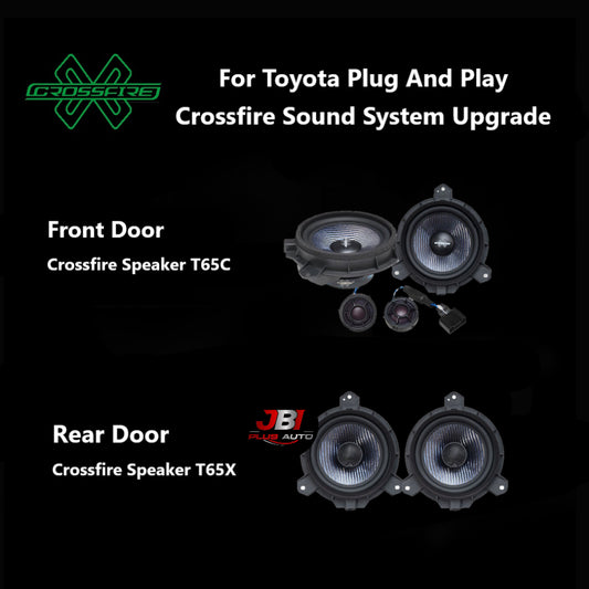 For Toyota Plug And Play Crossfire sound System OEM Speaker