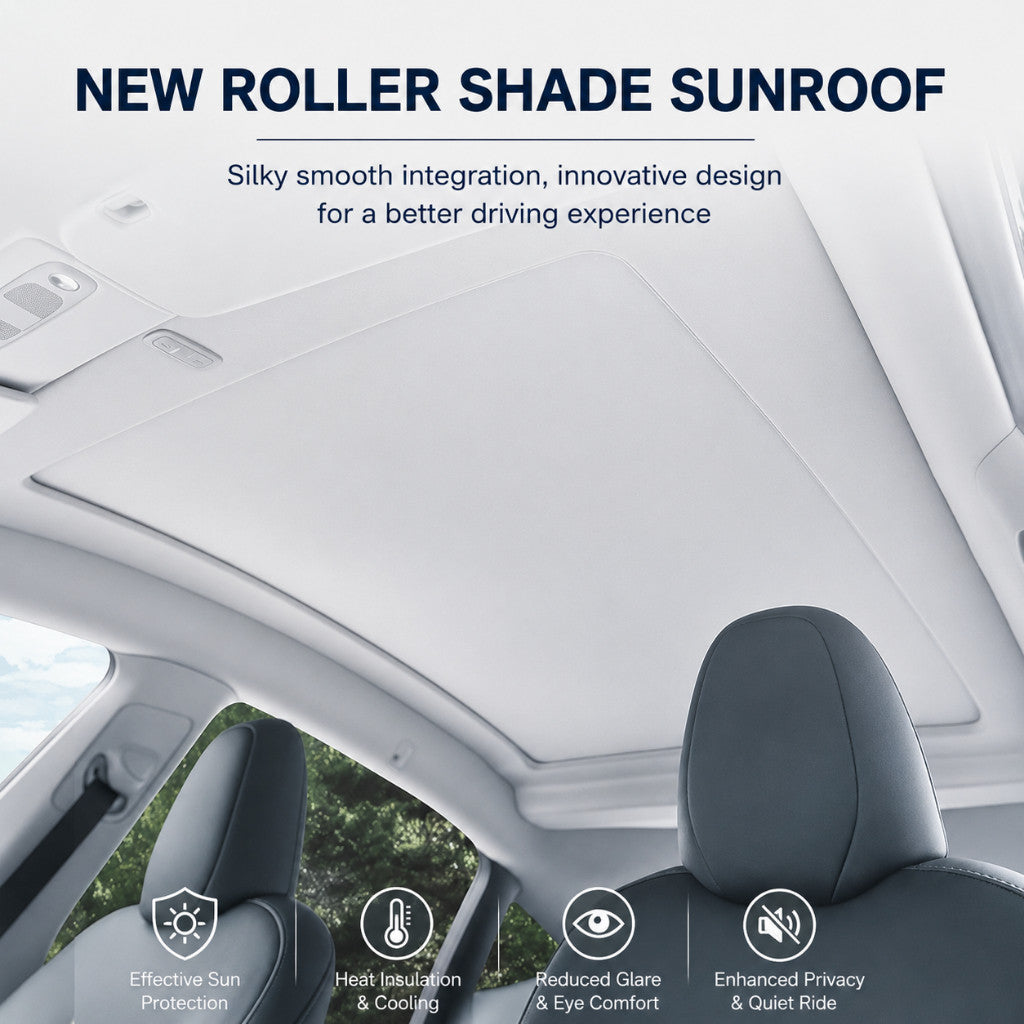 Tesla Model 3 Model Y Electric Retractable Sunroof Sunshade