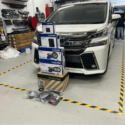 For Toyota Alphard Vellfire Agh30 Alpine Sound System Upgrade
