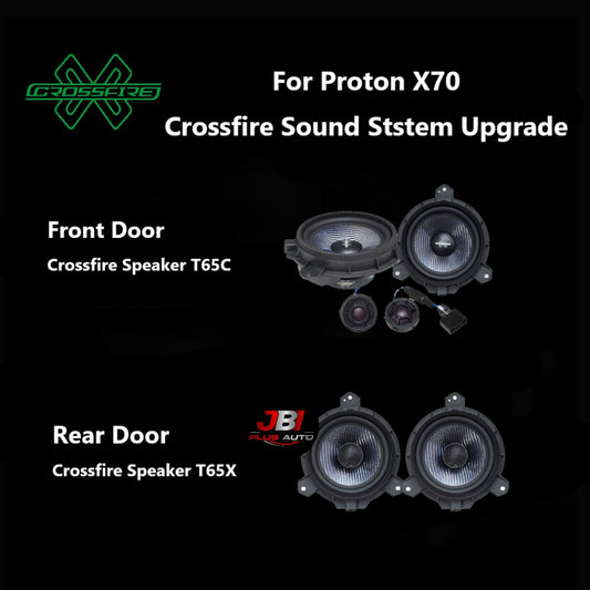 For Proton X70 Plug And Play Crossfire sound System OEM Speaker
