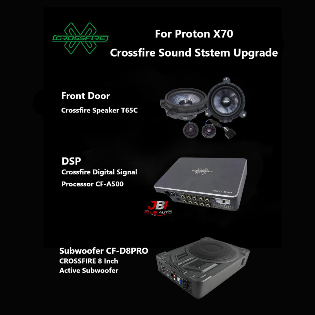 For Proton X70 Plug And Play Crossfire sound System OEM Speaker