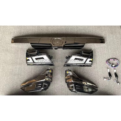 Toyota Vellfire AGH30 AGH35 tail lamp with chrome handle cover 15-18