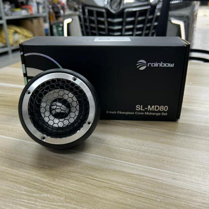 Rainbow 3 inch midrange speaker SL-MD80 1pc 3 way sound system