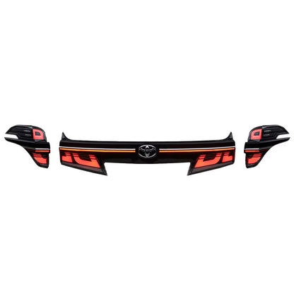 Toyota Vellfire AGH30 AGH35 tail lamp with chrome handle cover 40 Style