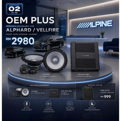 Toyota Alphard Vellfire Alpine Sound System