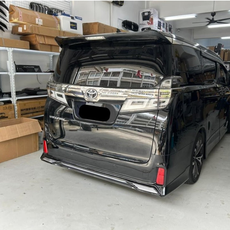 Toyota Vellfire AGH30 AGH35 tail lamp with chrome handle cover 15-18