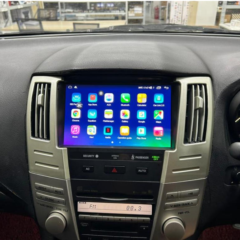 Toyota Harrier ACU30 Dynavin Dp8 4+32Gb+360 Camere 9inch Android Player
