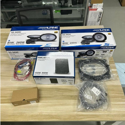For Toyota Alphard Vellfire Agh30 Alpine Sound System Upgrade