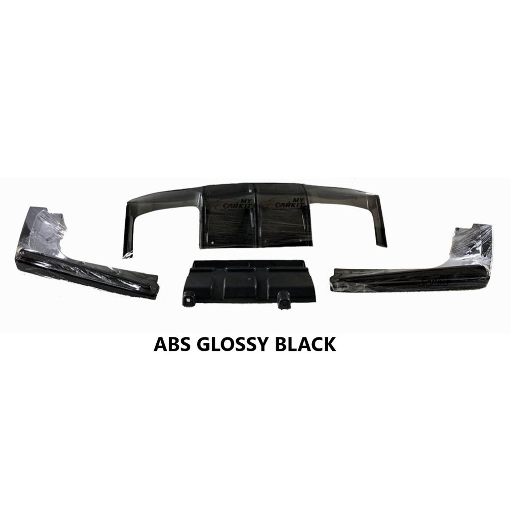 For BMW F30 F80 M3 CS Front Lip Diffuser Bodykit ABS Gloss Black