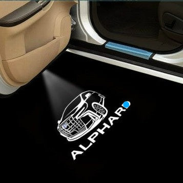 For Toyota Vellfire Alphard Welcome Light Door Panel Projector Light AGH40 ANH20 AGH30