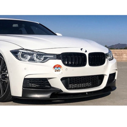 For BMW F30 M Performance Front Lip F30 Bodykit Gloss Black