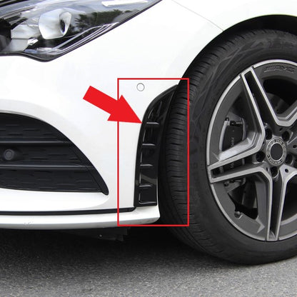 For Mercedes W118 C118 Front Lip Canard ABS front bumper diffuser knife decorative