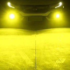 For Toyota Alphard Vellfire LED Golden Fog Light Goden White ANH20 AGH30 2012-2023