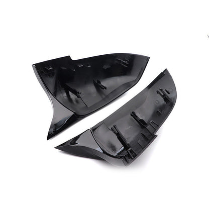 For BMW F30 F20 F32 F22 Side Mirror Cover Caps Gloss Black Replacement