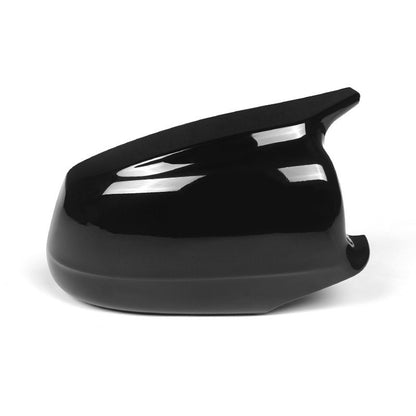 For BMW F10 5 Series Side Mirror Cover Caps Gloss Black Replacement