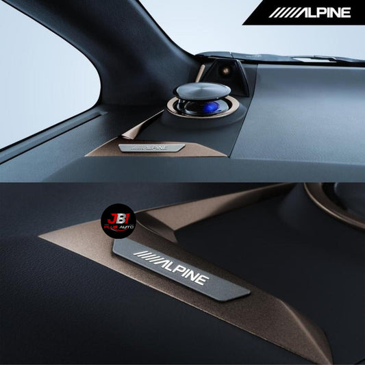 Alpine X3-710S-LUP-AV-40 lift up 3-way speakers for Alphard/Vellfire (30 40 series)