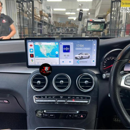 Mercedes Benz W205 W213 W253 C E Class GLC Dynavin DP8 Series 12.3inch Android Player