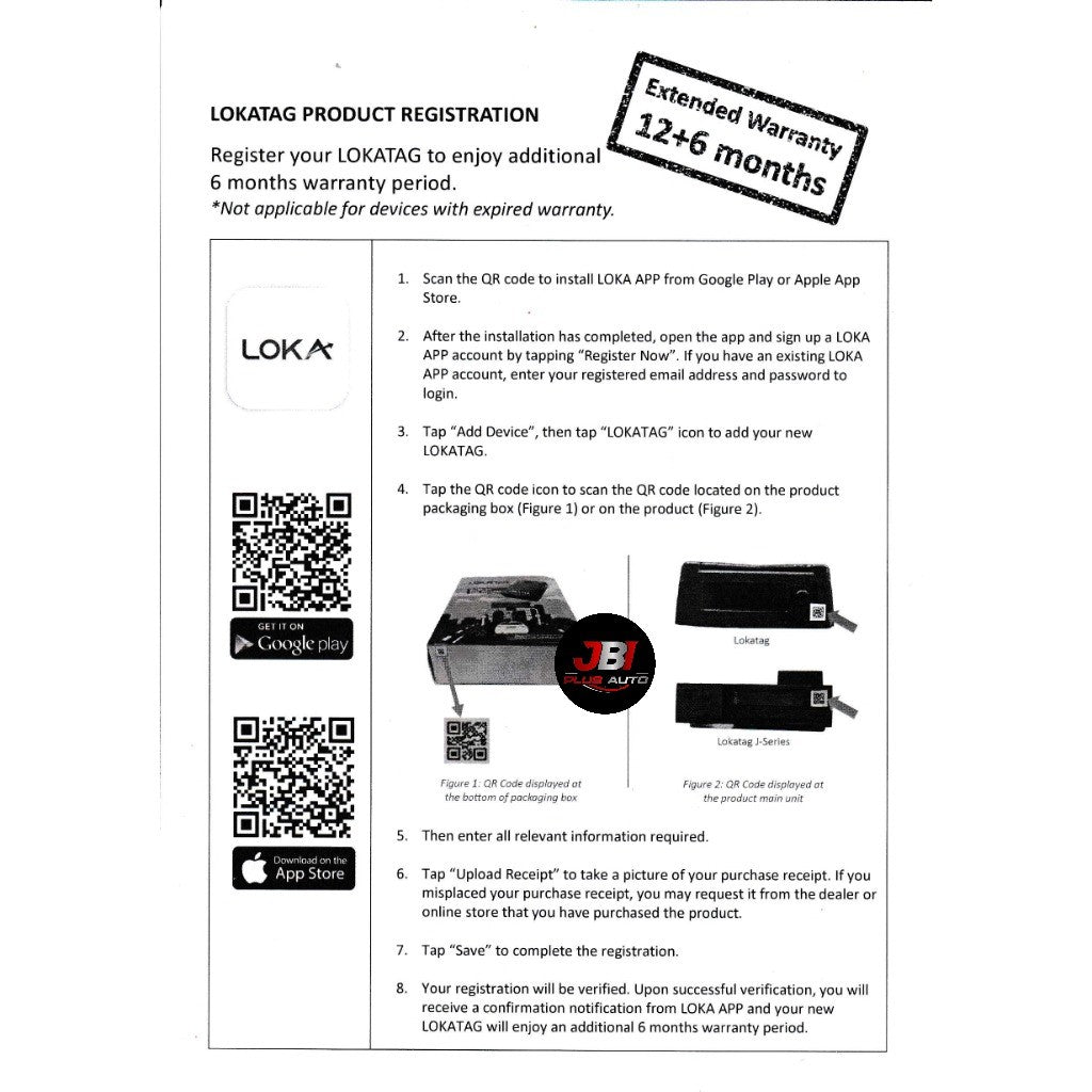 Toyota Alphard Vellfire LOKATAG J Series Built-in Toll Reader - RECON Car