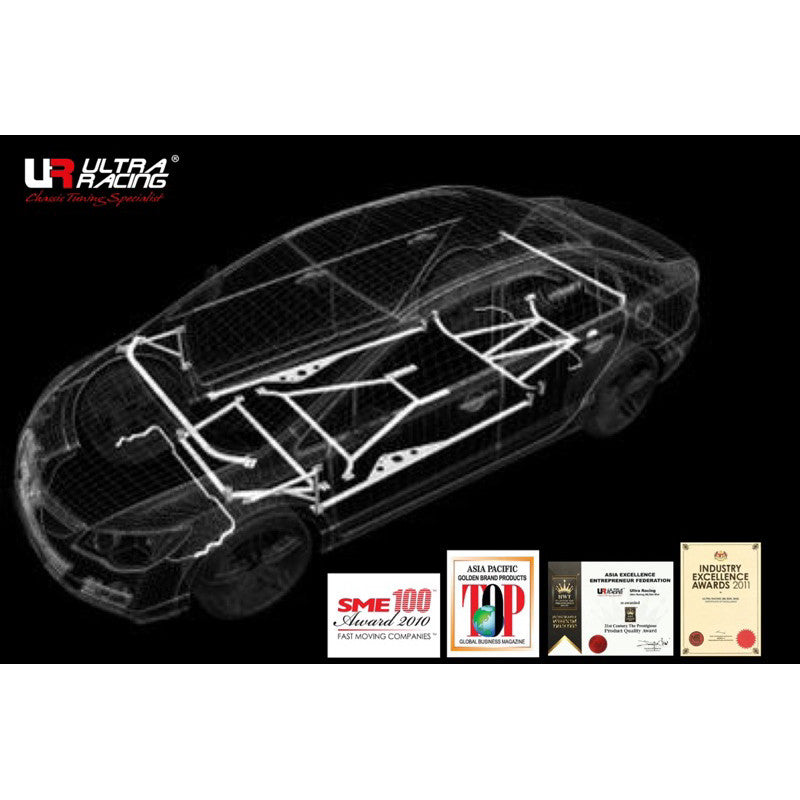 Ultra Racing Safety Bar Toyota Alphard Vellfire AH30 2.5L Stage 1 Front Bar Rear Anti Roll Sway Bar