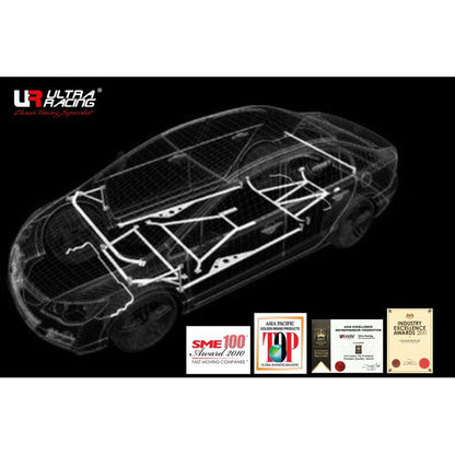 Ultra Racing Safety Bar Toyota Alphard Vellfire AH30 2.5L Stage 1 Front Bar Rear Anti Roll Sway Bar