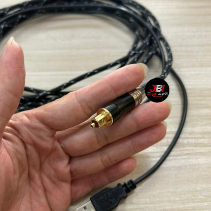 DSP Lightning Type C optical fiber cable iPhone (Apple 16/15/14/13/11), Huawei, OPPO, Android, Vivo phones, Type-C to op