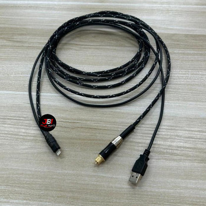 DSP Lightning Type C optical fiber cable iPhone (Apple 16/15/14/13/11), Huawei, OPPO, Android, Vivo phones, Type-C to op