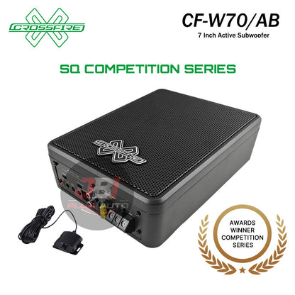 CROSSFIRE Active Subwoofer Built In Bass Amplifier (7") CF-W70/AB