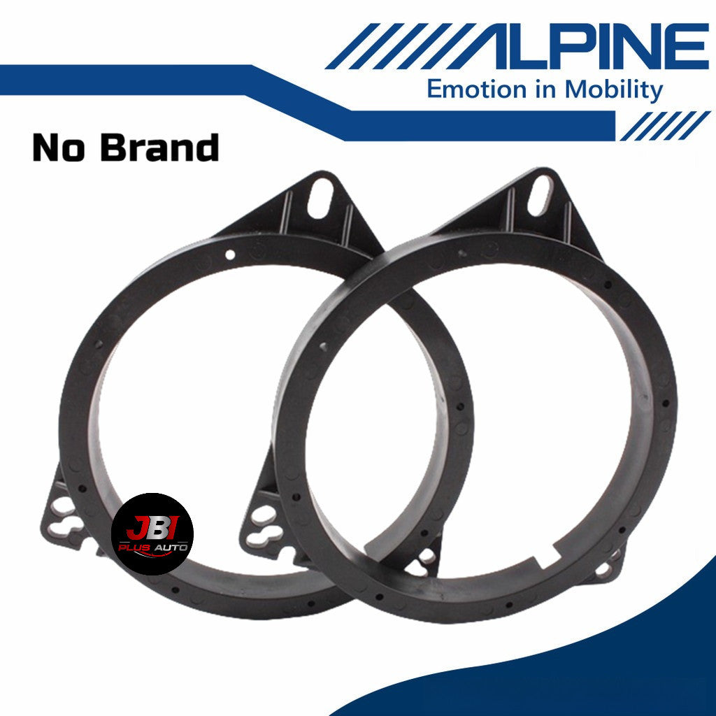 2Pcs Toyota / Nissan Speaker Spacer Speaker Mat Black Plastic