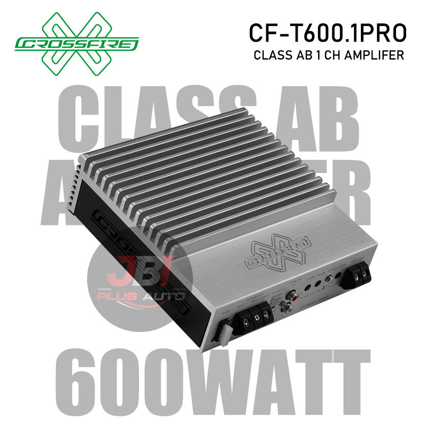 CROSSFIRE Class AB 1 Channel Amplifier CF-T600.1PRO