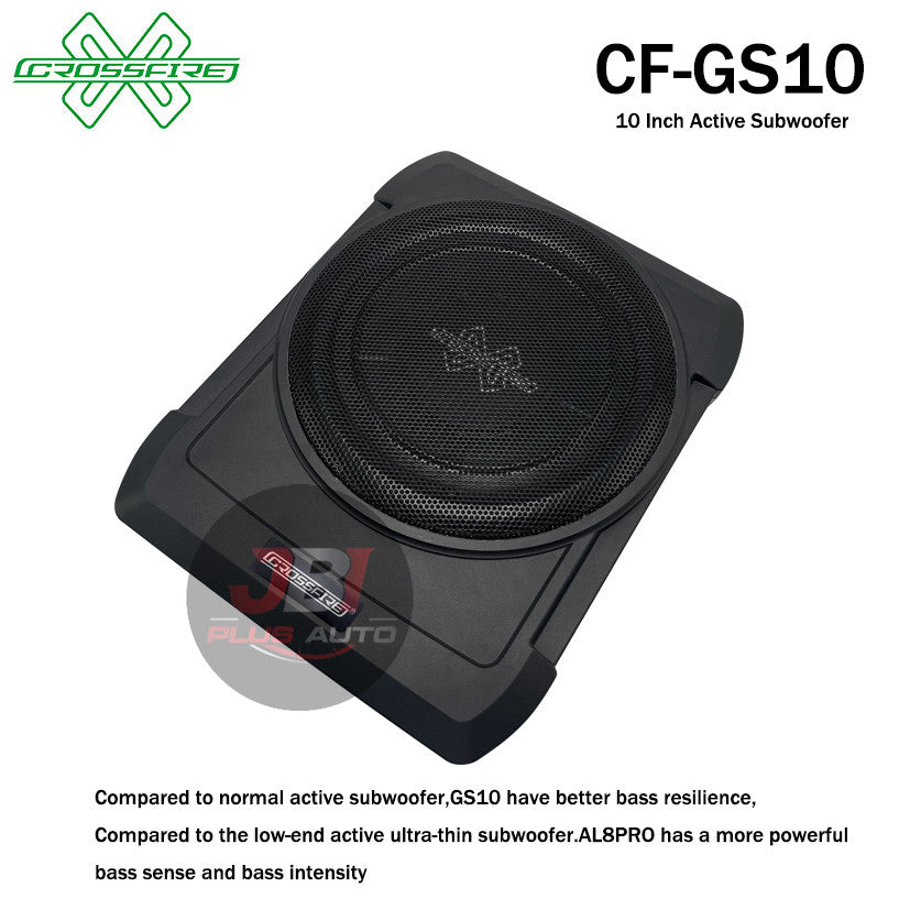 CROSSFIRE Galaxy Series Active Subwoofer (10") GS10