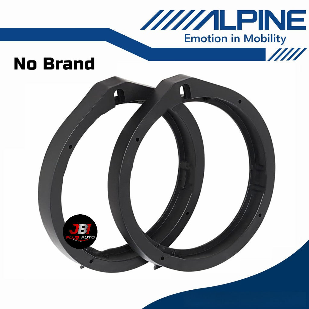 2Pcs Honda Speaker Spacer Speaker Mat Black Plastic